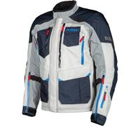 Klim Carlsbad Gore-Tex Blouson textile de moto, gris-bleu, taille 3XL pour homme