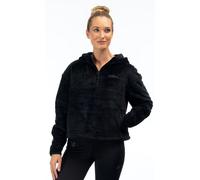 Klim Cascade 1/4 Zip Crop, sweat à capuche femme XL Noir Noir