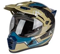 Klim Krios Pro Ventura Carbon ECE/DOT Casque d’enduro, vert, taille M pour homme