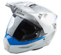 Klim X1 Alpha Carbon Barre Enduro, gris-bleu, taille M pour homme