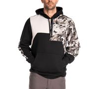Klim Cliff Hanger Camo, sweat à capuche XXL Noir/Blanc/Gris Noir/Blanc/Gris