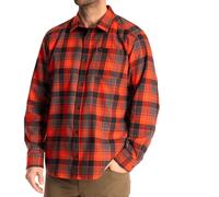 Klim Cottonwood, chemise S Rouge Foncé/Noir Rouge Foncé/Noir