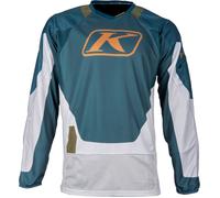 Klim Dakar, maillot XL Gris Clair/Pétrole Gris Clair/Pétrole