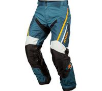 Klim Dakar OTB, pantalon en textile 40 Pétrole/Noir/Gris Clair/Orange Pétrole/Noir/Gris Clair/Orange