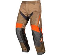 Klim Dakar OTB, pantalon en textile Long 34 Marron Clair/Gris/Orange Marron Clair/Gris/Orange