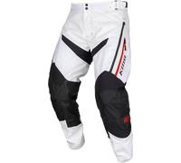 Klim Dakar, pantalon en textile 42 Blanc/Noir/Rouge Blanc/Noir/Rouge