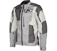 Klim Dakar Veste textile moto, gris, taille XL pour homme