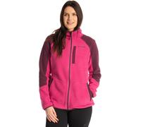 Klim Darby Canyon Sweat à capuche en polaire pour femmes à fermeture éclair, rose, Taille XL