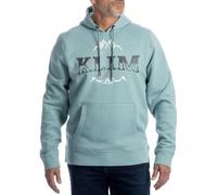 Klim Dirt Rider, sweat à capuche XL Bleu Clair/Noir Bleu Clair/Noir