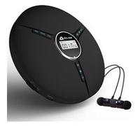 KLIM Discman - Lecteur CD Portable avec Batterie Intégrée - Compatible avec CD-R, CD-RW et MP3 - Noir Noir G