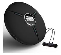 KLIM Discman - Lecteur CD Portable avec Batterie Intégrée + Écouteurs KLIM Fusion - Mini Walkman CD, Baladeur CD Compact