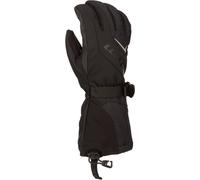 Klim Ember Gauntlet Gants de motoneige pour dames, noir/noir, Taille L