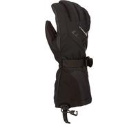 Klim Ember Gauntlet Gants de motoneige pour dames, noir/noir, Taille S