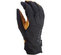Klim Enduro GTX Gants de moto en cuir/textile Gore-Tex, noir, Taille S
