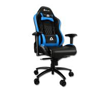 Klim Esports - Chaise Gaming + Simili Cuir Et Matériaux Premium Haute Qualité + Chaise Gamer Inclinable + Ergonomique Avec Coussin Lombaire Et Cervical + Fauteuil Gamer Bleu Nouvelle Version