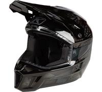 Klim F3 Carbon Pro Casque de motocross, noir/carbone, Taille XS (52)
