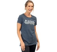 §T-Shirt Femme Klim Foundation Tri-Blend Navy Frost-Papyrus§