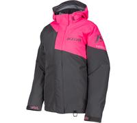 Klim Fuse Veste de motoneige pour dames, gris-rose, taille XS pour femmes