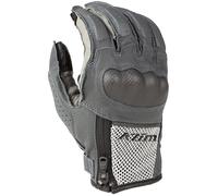 Klim Induction 2023 Gants de moto, noir-gris-argent, taille XS pour homme