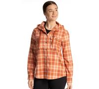 Klim Ginny Mountain, Chemise à capuche pour femmes M Orange/Beige Orange/Beige