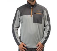 Klim Glacier 1/4 Zip, pull-over fonctionnel L Gris Clair/Gris Foncé Gris Clair/Gris Foncé