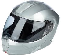 Klim GT1 Expedition, casque rabattable XXL Gris Clair/Argent Gris Clair/Argent