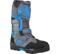 Klim Havoc GTX Boa 2022 Bottes de motoneige, noir-gris-bleu, taille 43 pour homme