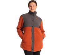 Klim High Pile Mountain Veste polaire pour dames, orange/gris, Taille M