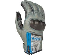 Klim Induction Gants de moto, Gris/bleu, Taille 3XL