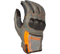 Klim Induction Gants de moto, Gris/Orange, Taille 2XL