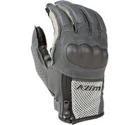 Klim Induction Gants de moto, noir-gris-argent, taille S pour homme