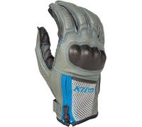 Klim Induction Gants de moto, noir-gris-bleu, taille M pour homme