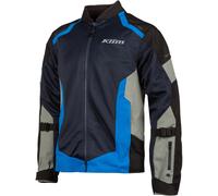 Klim Induction Veste textile moto, bleu foncé, Taille 3XL