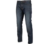 Klim K Fifty 2 Straight Cut Jeans de moto, bleu foncé, Taille Long 36