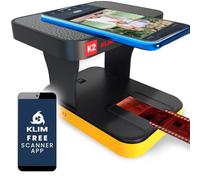KLIM K2 Scanner de Diapositives et Négatifs 35MM - Kit de Développement Photo Pour Pellicules à la Maison