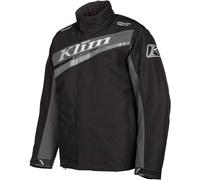 Klim Kaos Veste de motoneige, noir/gris, Taille S