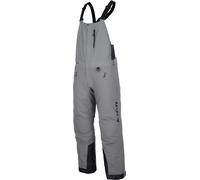 Klim Keweenaw 2025 salopette de motoneige imperméable, Gris clair/Noir, Taille XL
