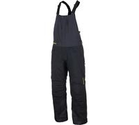 Klim Keweenaw 2025 salopette de motoneige imperméable, noir/gris/jaune, Taille 3XL