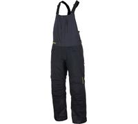 Klim Keweenaw 2025 salopette de motoneige imperméable, noir/gris/jaune, Taille XL