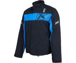 Klim Keweenaw 2025 Veste de motoneige imperméable, noir-bleu, taille 2XL pour homme