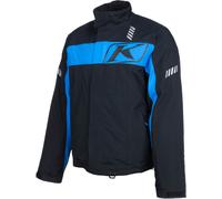 Klim Keweenaw 2025 Veste de motoneige imperméable, noir/bleu, Taille M