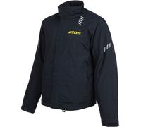 Klim Keweenaw 2025 Veste de motoneige imperméable, noir/jaune, Taille L