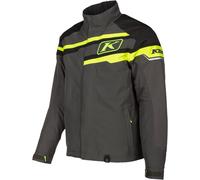 Klim Klimate 2022 Veste de motoneige, Gris/Noir/Jaune, Taille L