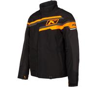 Klim Klimate 2022 Veste de motoneige, noir-orange, taille XL pour homme