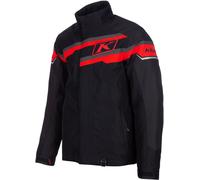 Klim Klimate 2022 Veste de motoneige, noir/rouge, Taille XL