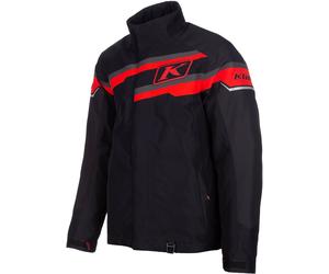 Klim Klimate 2022 Veste de motoneige, noir/rouge, Taille XL