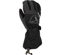 Klim Klimate Gauntlet Gants de motoneige, noir/gris, Taille 2XL