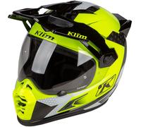 Klim Casque moto Krios Pro Charger ECE Haute visibilité Noir-jaune XXL
