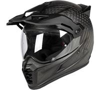 Klim Krios Pro ECE/DOT Carbon Casque d’enduro, Noir mat, Taille L (59/60)