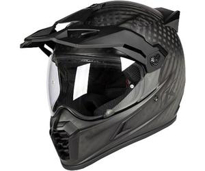 Klim Krios Pro ECE/DOT Carbon Casque d’enduro, Noir mat, Taille M (57/58)